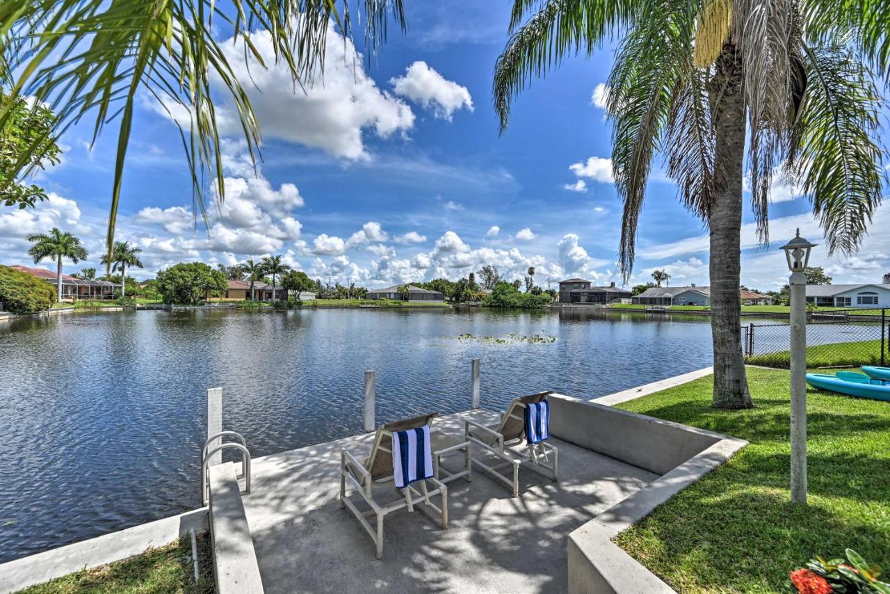 Pet-Friendly Escape With Dock And Kayaks In Cape Coral Villa ภายนอก รูปภาพ